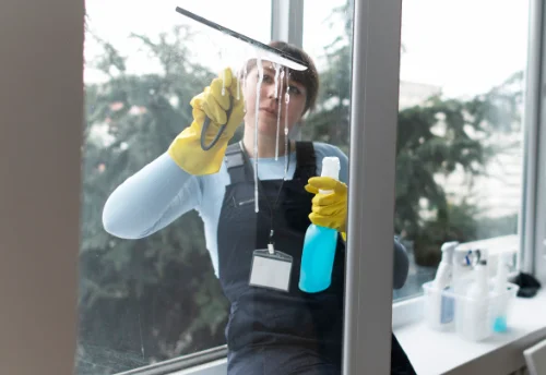 Nettoyage de vitres intérieures et extérieures à Saint-Germain-la-Blanche-Herbe